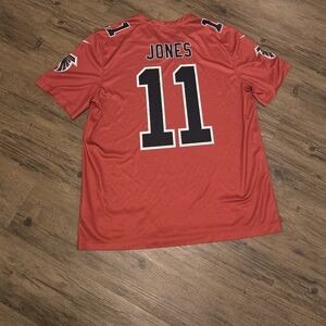 NFL Atlanta Falcons Julio Jones #11 Red & Black Jersey